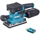 Lijadora vibratoria 18v ø93x185 mm bluetooth aws makita sin batería - dbo381zu