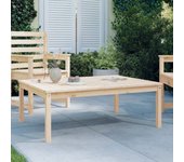 Maison exclusive - mesa de jardín madera maciza pino 121x82,5x45 cm