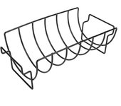 Herramientas de metal para barbacoa al aire libre, soporte para filetes, parrilla para costillas, herramienta de cocina para asar