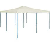 Maison exclusive - cenador plegable color crema 5x5 m