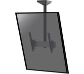 Soporte de techo inclinable para tv 43-75, modo vertical, altura 100 cm