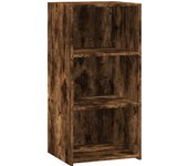 Aparador | aparador de comedor | armario de cocina madera de ingeniería roble ahumado 45x41x93 cm cfw75842