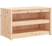 Mueble de cocina de exterior madera maciza de pino 106x55x64 cm