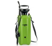 Pulverizador vito 8l 60cm mango lanza 1,20m manguera presión manual pulverizar y chorro verduras y jardines