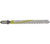 Wolfcraft 2651000 - hojas de sierra de calar vastago en t / hcs / laminadomadera blanda mdf plastico 75 mm