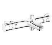 Grohe, miscelatore per vasca da bagno/doccia con termostato, argento (argent/chrome)