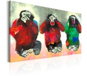 Tableau - three wise monkeys [30x20]