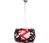 Colgante acuario mediano 1xe27 53d rojo/blanco