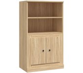 Aparador | aparador de comedor | armario de cocina de madera contrachapada roble sonoma 60x35,5x103,5 cm cfw26817