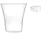 Juego de 4 vasos de vidrio borosilicato 450 ml h&h nuevo