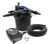 Kit de estanque 8000 litros 11 vatios bomba uvc manguera de 6000 l/h kit de filtración de 5 m 16_0001967