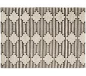 Alfombra badavi natural dark 80x120