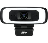 Aver usb cam series cam130 (61u3700000ac) 4k conference camera, fov 120o, 5x zoom, with built in dual microphone, fill light, auto & preset framing ia