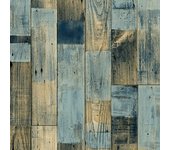 Suelo vinílico podium - imitación parquet azul - rollo 3m x 3m