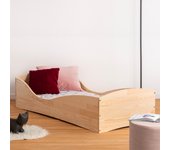 Cama 90x200 con somier zoé madera