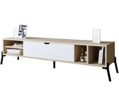 Mueble tv ponza zafiro roble blanco