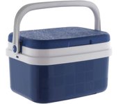 Tienda eurasia - nevera portatil rigida con asa, aislamiento de poliestireno, 10l, 22x28x36,5 cm