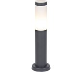 Farola de poste gris antracita 45 cm ip44 - rox