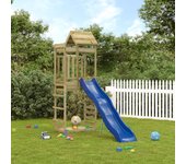 Vidaxl parque infantil de exterior madera de pino impregnada