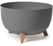 Hersig - macetero bowl roma 21l. medidas : d39,9x20,5cm - 21l