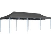 Maison exclusive - carpa para fiestas pop-up plegable antracita 3x9 m