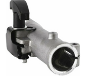 Abrazadera de unión para conector de eje de desbrozadora, cepillo para cortacésped de 28 mm.