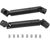 2 piezas de eje de transmisión estriado para coche rc, eje de transmisión de acero universal para camión losi 1/8 lmt con eje sólido
