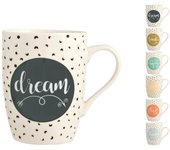 6x h&h taza disfrutar en nuevo hueso china surtido cc350