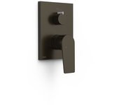 Tres 21128110kmb rapid-box pieza vista para caja empotrada de 2 vías color negro bronce