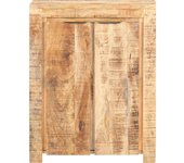 Aparador | aparador de comedor | armario de cocina de madera de mango rugosa 59x33x75 cm cfw33467