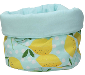 Panera 14 cm x h 16 cm algodón amarillo