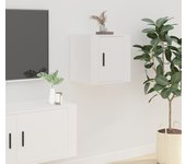 Mueble para tv de pared blanco 40x34,5x40 cm