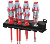 3160 kit de destornillador i / 7, acero inoxidable + bastidor