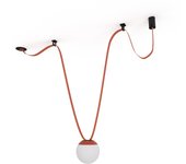 Lámpara configurable axia 1 - kit lámpara bola 12w + cinta textil eléctrica + accesorios