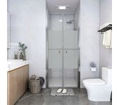 Vidaxl puerta de ducha esg medio esmerilado 81x190 cm