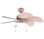 Cecotec ventilador de techo con luz energysilence aero 3600 vision full pink cecotec