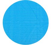 Cobertor solar para piscina redonda diámetro 244 cm polietileno azul 03_0006676