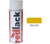 Pintura en spray amarillo escoba ral 1032 brillo multisoporte redlack