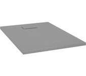 Plato de ducha smc gris 100x70 cm