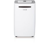 Hjm deshumidificador dhm20l, capacidad 20l/día, superficie 35-40 m2, silencioso, depósito 5,5l, filtro de aire, secado de ropa, blanco, 210w