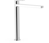Tres 21180301 project-tres grifo monomando xxl caño alto para lavabo color cromo