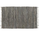 Alfombra piel algodon 200x290x1 1600 gsm flecos