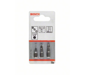 Destornillador de bits establecido extra-duro (s). 3 piezas. 25 mm.