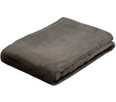 Gözze - coperta, memphis, tessuto spesso 300 g/m², 100% poliestere, 150 x 200 cm - marrone
