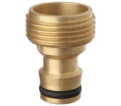 Tatay metal line - conector universal para grifo de 3/4 macho. racor de latón