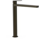 Tres 21180301kmb project-tres grifo monomando xxl caño alto para lavabo color negro bronce