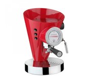 Cafetera espresso diva detalles de luce color rojo bugatti