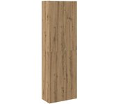 Aparador alto | aparador de comedor | armario de cocina madera de ingeniería roble artisan 60x32x190 cm cfw168016