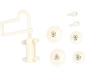 Juego de carrete externo para máquina de coser, máquina de coser portátil multifuncional, tapa de carrete mini