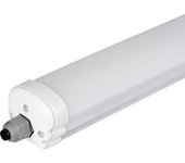 Led plafoniera 120cm 24w 160lm/w 220v freddo 6400k ip65 super luminoso massimo risparmio energetico sku-216486